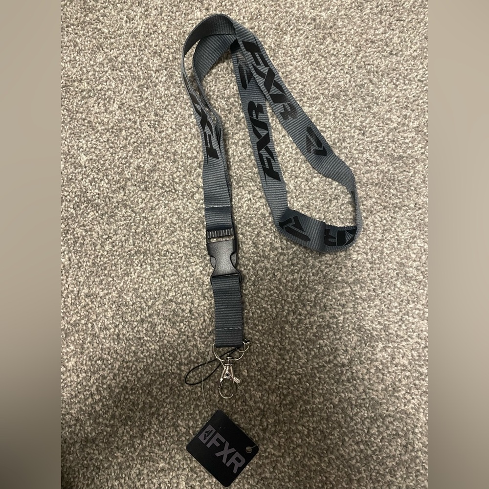 FXR Gray Lanyard